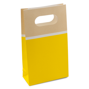 Sachet en Papier Kraft Jaune