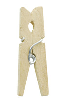Charger l&#39;image dans la galerie, 20 mini pinces en Bois Naturel
