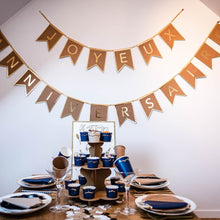 Charger l&#39;image dans la galerie, Guirlande Joyeux Anniversaire Kraft

