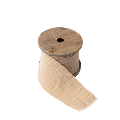 Ruban Mousseline Beige