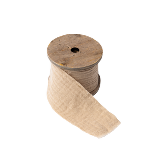 Ruban Mousseline Beige