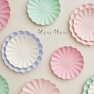 Assiettes Pastel écologiques 100% naturel