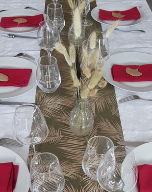 Boîte décoration de table Tropical Chic