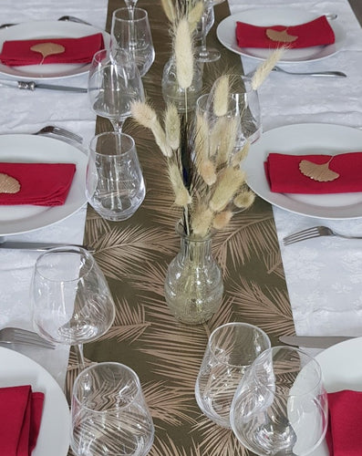 Boîte décoration de table Tropical Chic