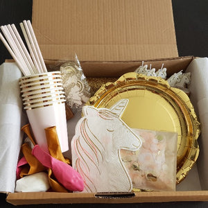 Boîte décoration de table Jolie Licorne