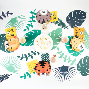 8 Assiettes Mini Félins