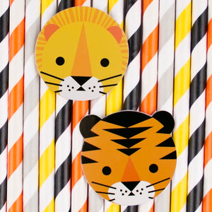 Pailles en Papier Mini-Félins