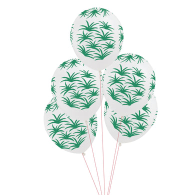 Ballons Feuilles Tropicales